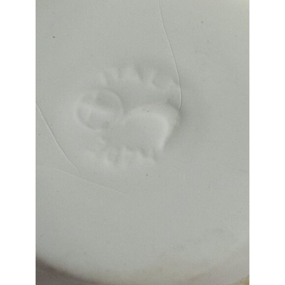 Vintage Italian Ceramic Bowl With Pink Rim - Picture 5 of 6